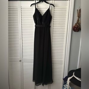 Black bridesmaids/prom dress